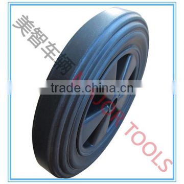 15x3 solid rubber tire with 30mm big bearing hole