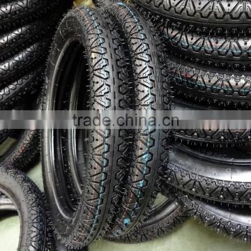 top quality competitive price tube type heavy duty 3.00-17 motorcycle tire
