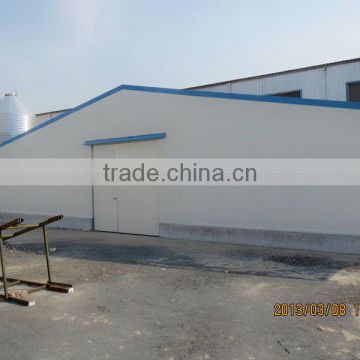 light steel structural prefabricated chicken shed
