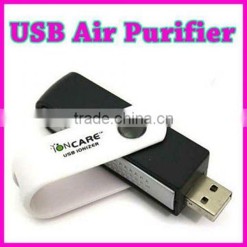 New Rotatable USB Ionic Ionizer Fresh Air Purifier PC Laptop