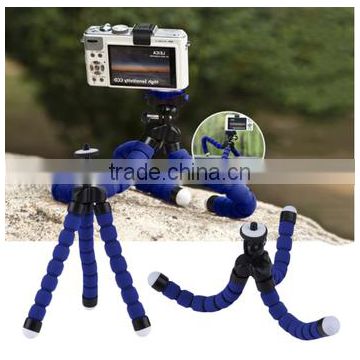 Octopus flexible mini selfie stick phone tripod with stand