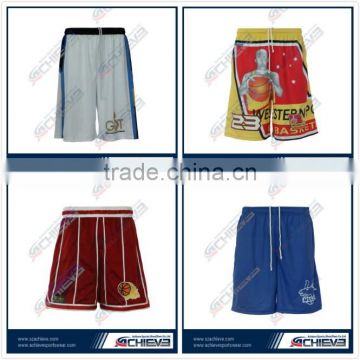 factory 2015 latest basketball shorts design for man team