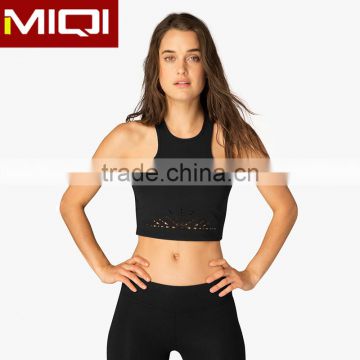 Low MOQ wholesale fitness clothing custom sports bra for active wear yoga bra