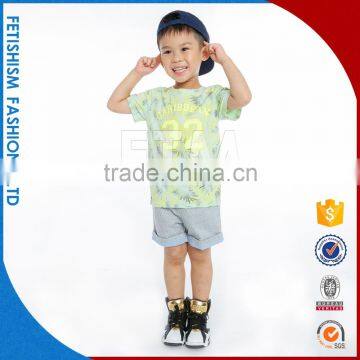 China Supplier woven cotton boys designer clothes sale