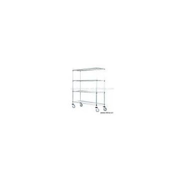 Sell 4-Tier Heavy Duty Wire Shelving with Casters