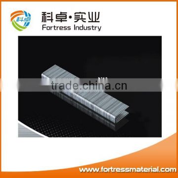 2016 high quality silver color galvanized standard staples