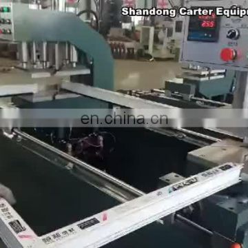 Shandong Carter window door equipment manufacturer upvc profile welding window plastic mullion welding machine