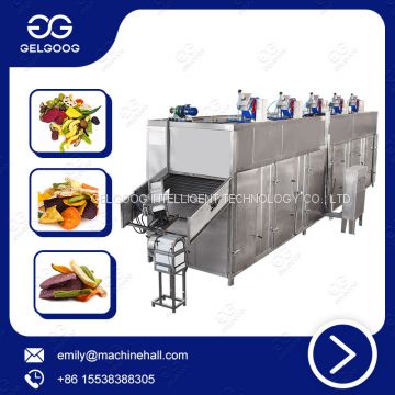 Mesh Belt Commercial Drying Machine/Industrial Large Scale Vegetable and Fruit Dryer