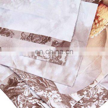 Home Goods 3D Bright Golden Flower 100% Cotton Bed Comforter Set , Bedspread , Bedding Set