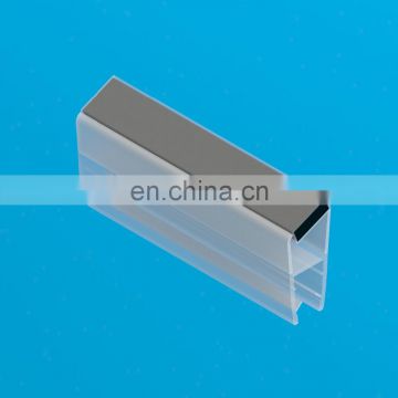 Clear Magnetic Pvc Silicone Shower Glass Window Door Bottom Rubber Seal Strip