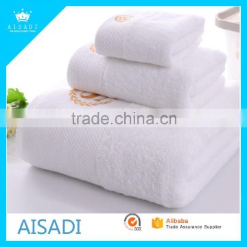 Hotel Manufacter 100% Cotton Bath Towels Sets Made In China