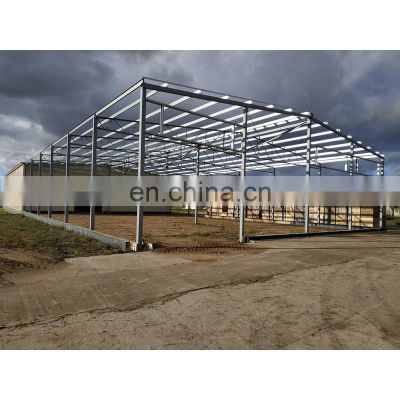Customized light steel structure warehouse easy to install