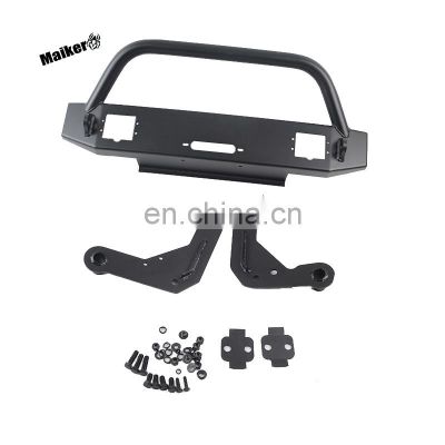 Maiker auto steel front bumper with tube for Suzuki Jimny offroad  bar parts accessories