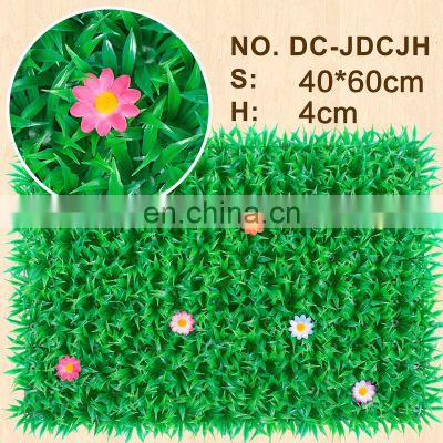 Top Fashion Small Roll Mat Hot Sale Carpet Landscaping Lawn Chinese Artificial Grass Flower