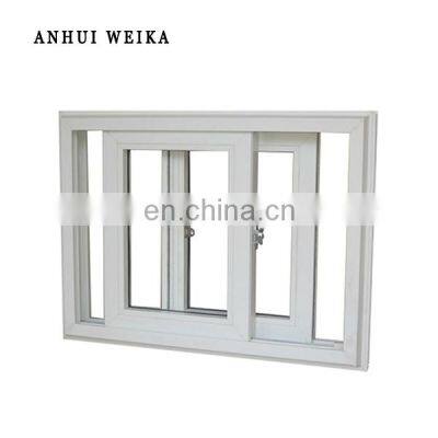 customised windows sliding glasses Silent sliding window  glass glazed sash upvc pvc sliding adjustable house window vents