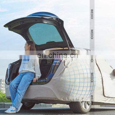 2022 Car Covers For Tesla Model Y Waterproof Outdoor Car Cover With Zipper Door/Trunk For Tesla Accessories