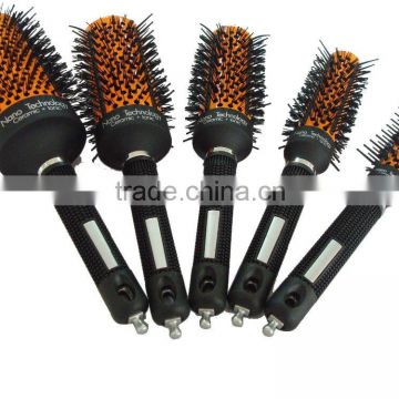 2015 new style professional ceramic hair brush to catch hair much easy