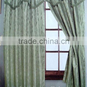Wholesale 100% Polyester Fancy Jacquard Hotel Curtain