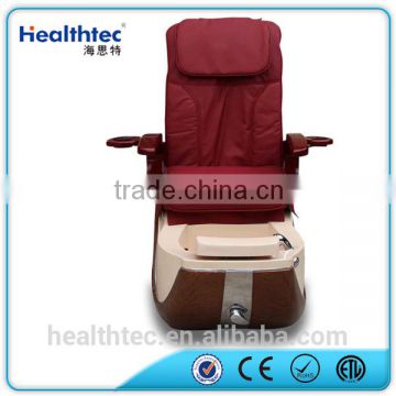 new footsie bath massage pedicure spa chair with magnetic jet glass bowl