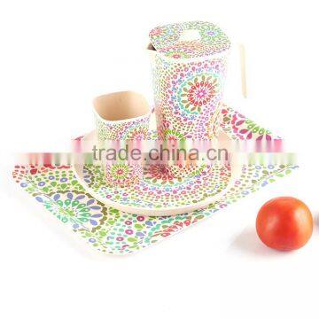 Hot Sale Pro-environment Good quality square dinner set