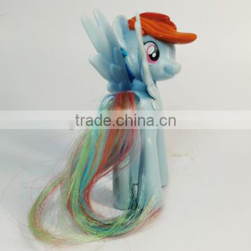 My little pony series toys blue pony colorful
