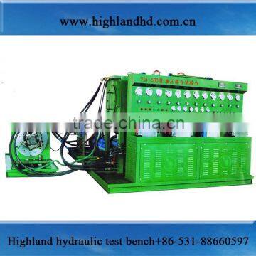 Combined electric motor hydraulic drive patent test bench diesel injection pumps