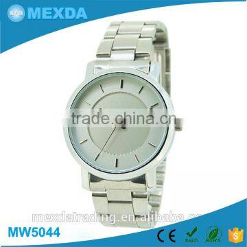 High quality fashion design oem stainless steel back japan movement