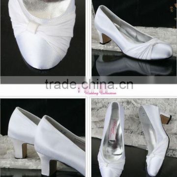 white modest 2011 top quality new design WS-041 wedding shose best price