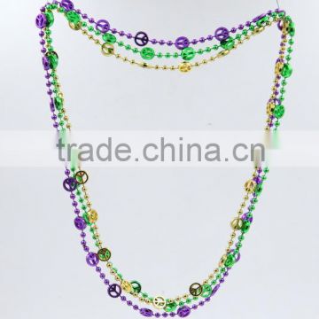 carnival party Bead chain necklace blue evil eye beads bracelete