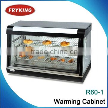 Free Standing Chicken Warmer Display Cabinet