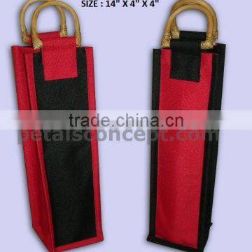 Recyclable Nylon Wine Bottle Bag