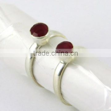Special Moment Red Onyx 925 Sterling Silver Toe Ring_Indian Wholesalers Silver Jewellery_Gift Silver Jewellery