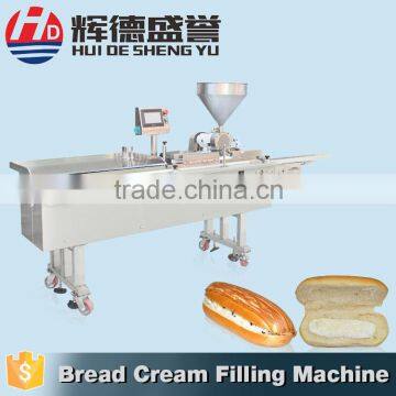 Hot selling Food Grade Stainless Steel cream puff paste filling machine for bread