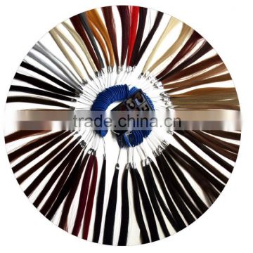 synthetic hair color ring/color chart /color samples