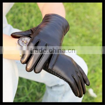 Men Winter Usage Cheap True Leather Gloves