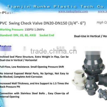 ANSI Standard PVC Check Valves
