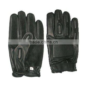 Leather Police Gloves