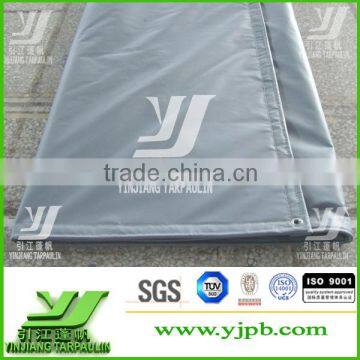 fire retardant 1000D pvc vinyl fabric truck tarpaulin
