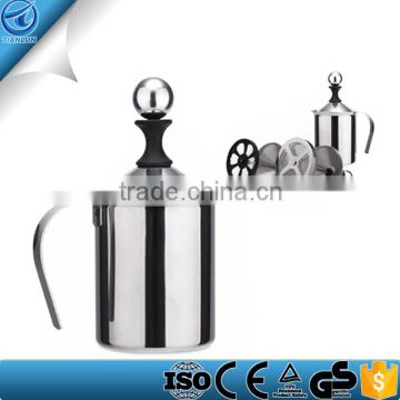 High stainless steel milk cup milk cup 400ml or 800ml and coffee cup