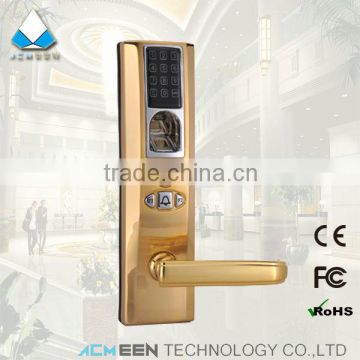 biometric bronze digital fingerprint door lock