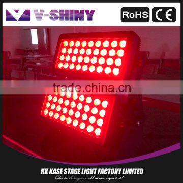 72pcs 15W rgbw 5in1 led city color wall wash stage light