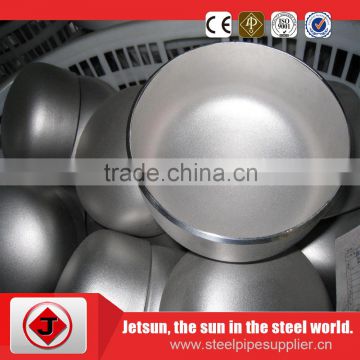 carbon steel butt weld seamless SCH40/SCH80 black pipe fittings caps