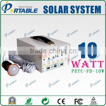 NEW! Portable Solar Energy Station with DC/AC/USB Output 14AH Battery