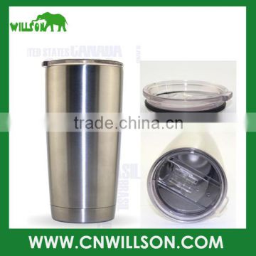 Stainless steel vacuum desk mug