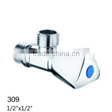 China Manufacturer Tee Shape Brass Angle Water Valve