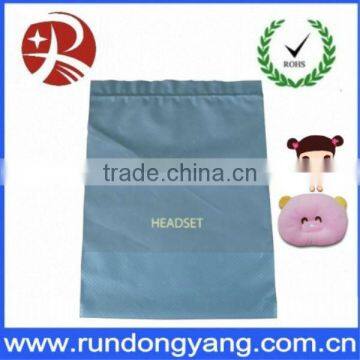 Free design matte printed plastic bag for packing with top quality