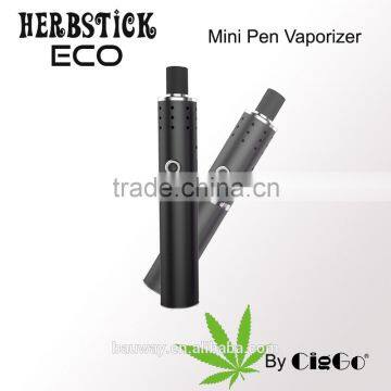 2017 Best selling 18650 batteries box mod dry herb vaporizer Herbstick ECO vape pen starter kit sample