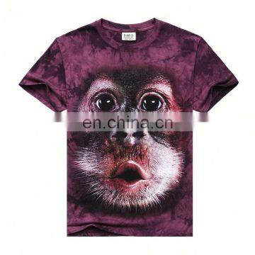 Best selling OEM quality t shirts with sublimation printing 2016