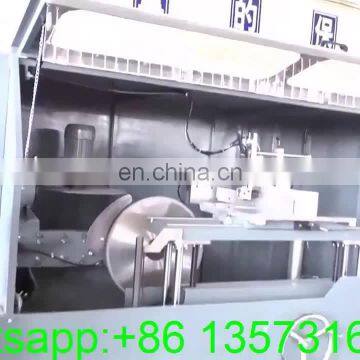 Aluminum curtain wall notching saw fabrication machine