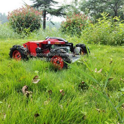 remote controlled grass cutter, China remote control mower for sale price, industrial remote control lawn mower for sale